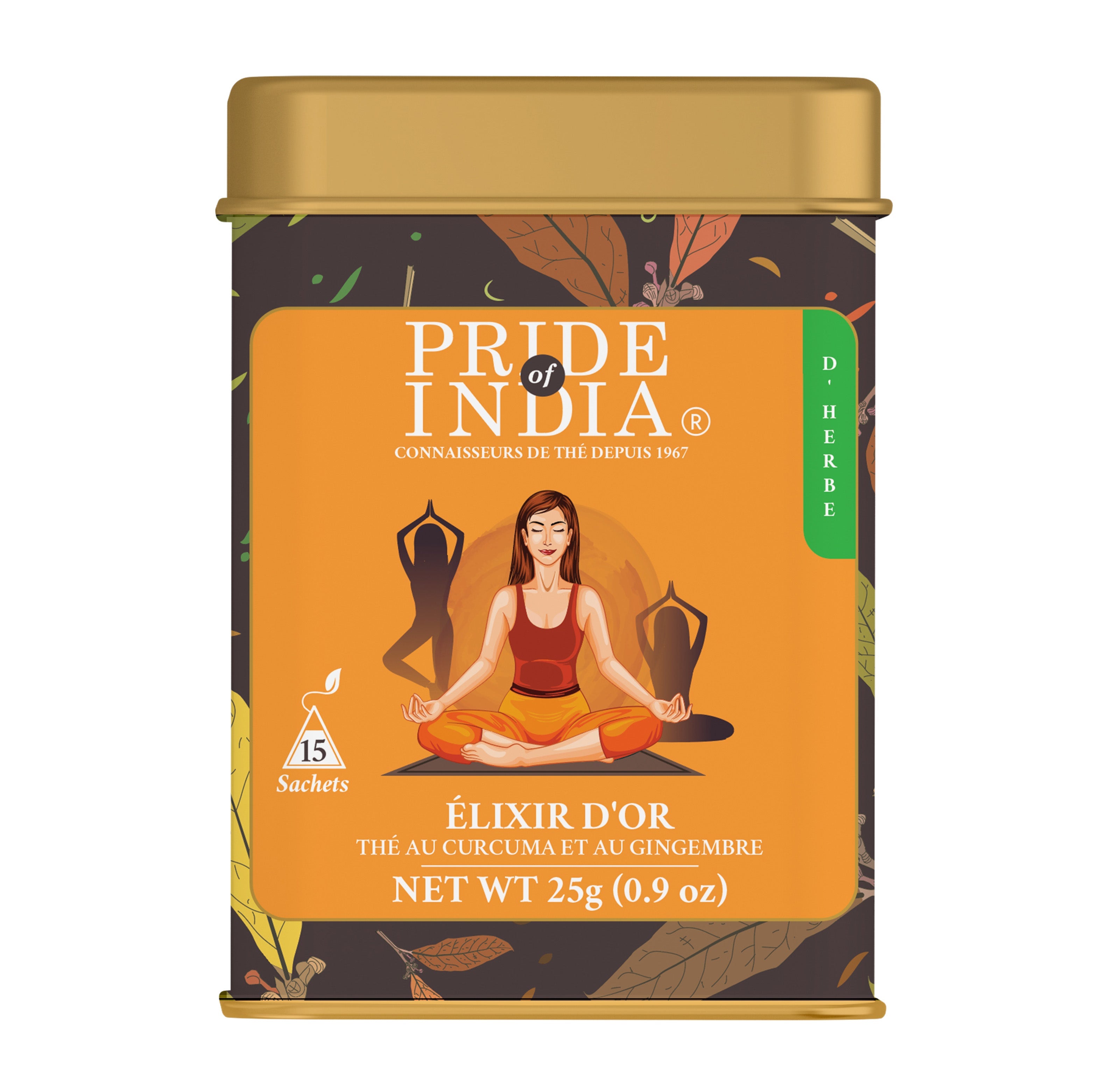 Golden Elixir - Turmeric Ginger Tea Bags
