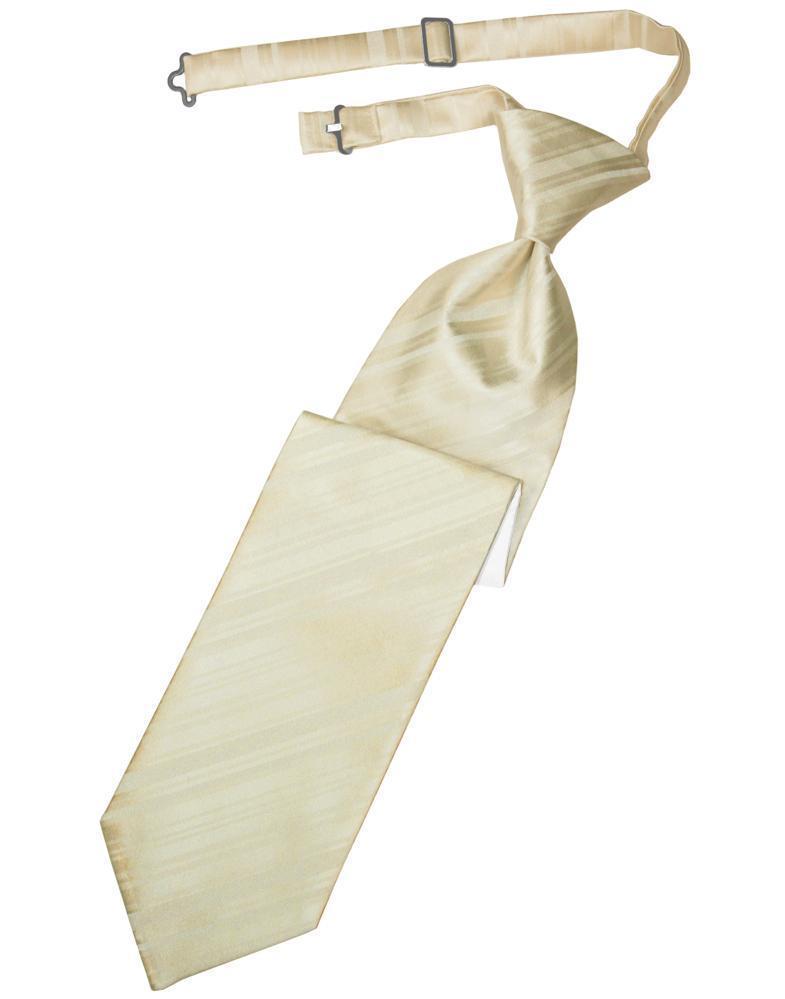 Striped Satin Kids Necktie