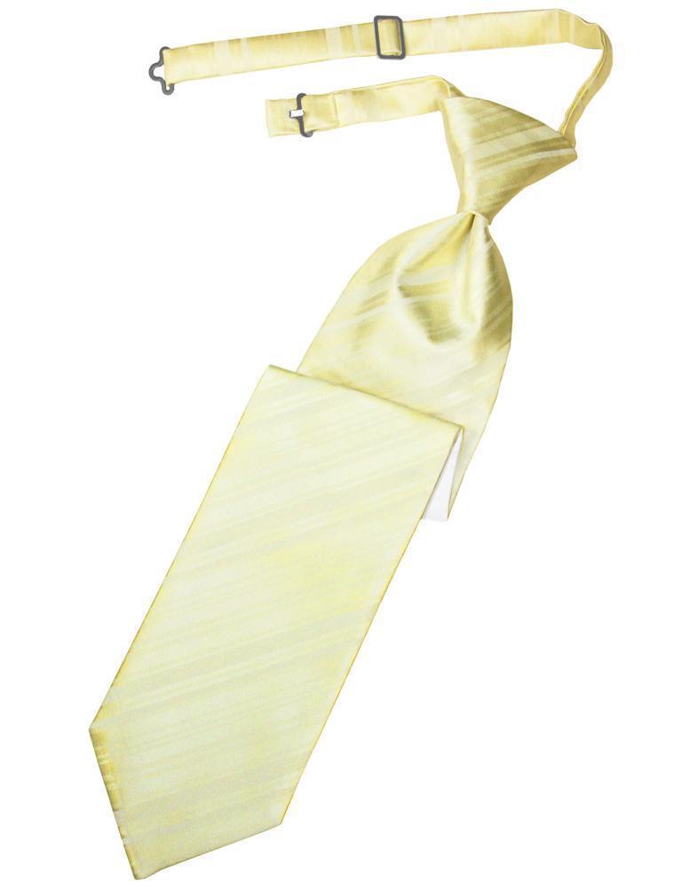 Striped Satin Kids Necktie