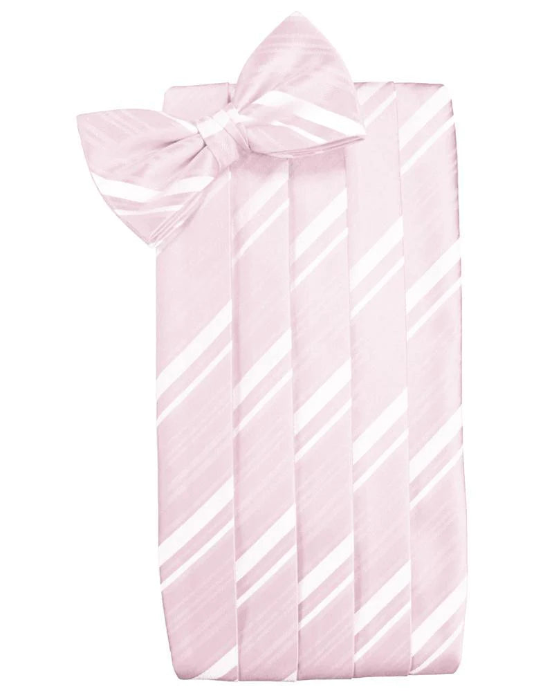 Kids Striped Satin Cummerbund