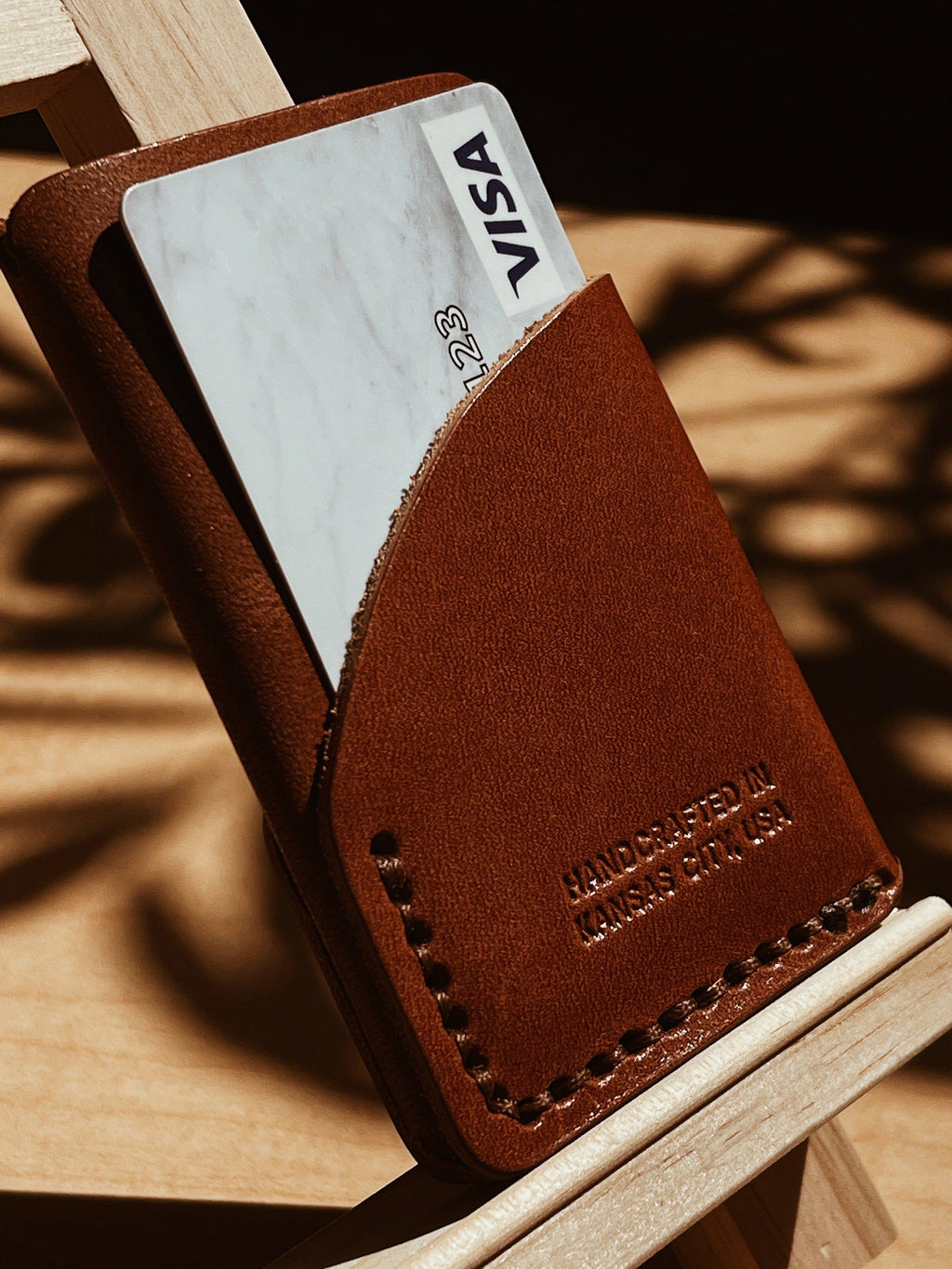 Leather Wrap Wallet