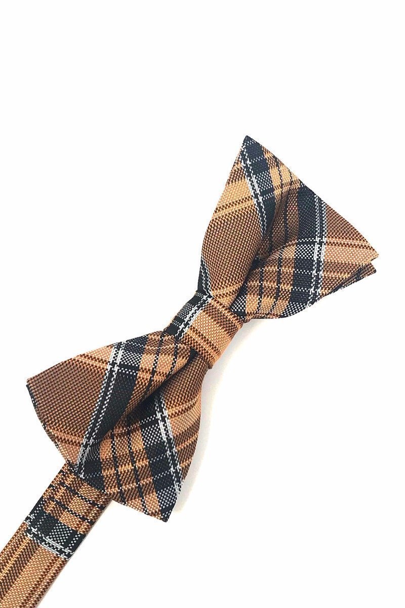Madison Plaid Kids Bow Tie