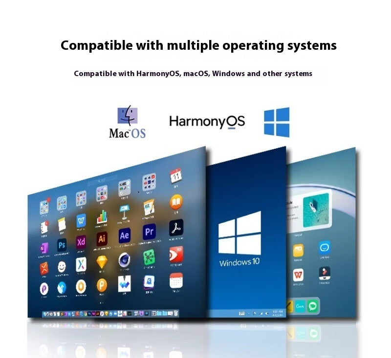 14-inch Dual-screen Portable Monitor Laptop With Wall-mounted External