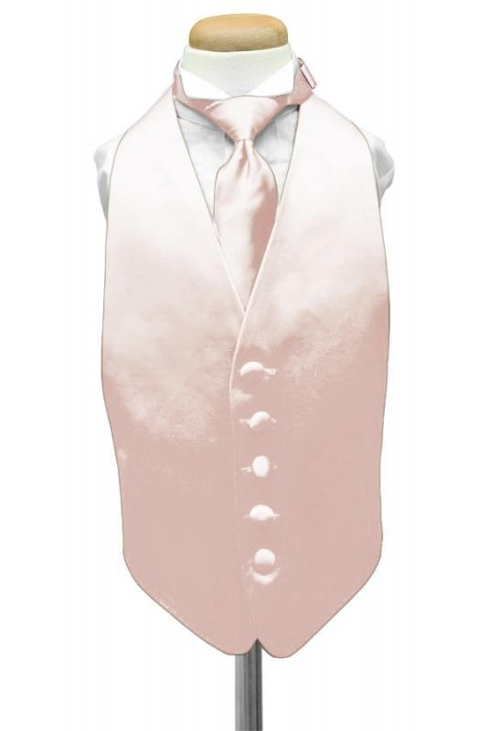 Luxury Satin Kids Tuxedo Vest
