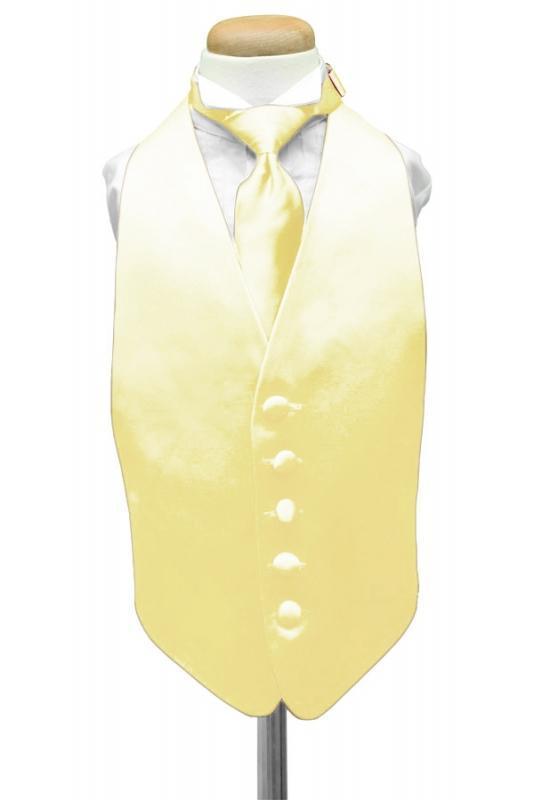 Luxury Satin Kids Tuxedo Vest