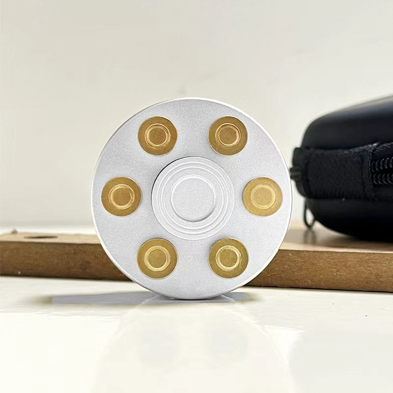 Metal Alloy Rotating Cylinder Spinner Fidget