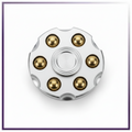 Metal Alloy Rotating Cylinder Spinner Fidget